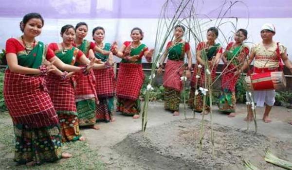The Spring Festival of Assam Begins in the National Park of Manas