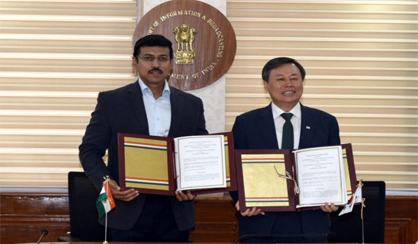 India-South Korea inked MoU on Sports Cooperation