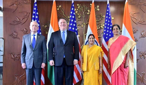 India-US 2+2 Ministerial Dialogue Held at New Delhi