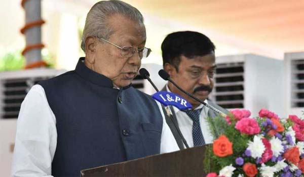 B. Harichandan pledge as new Governor Of Andhra Pradesh