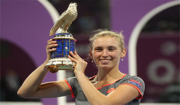 Qatar Open 2019, Elise Mertens beat Simona Halep in Finals