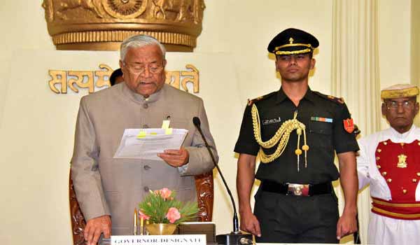 PB Acharya pledge as Governor of Manipur