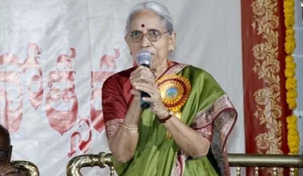 Noted Writer Abburi Chaya Devi Dies At 86