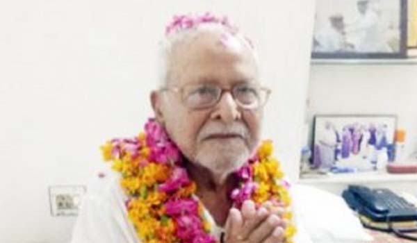 Legendary Freedom Fighter Heeralal Sharma dies