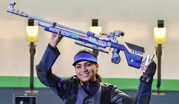 Apurvi Chandela Wins Gold Medal In 10m Air Rifle