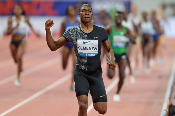 Doha Diamond League 2019: Caster Semenya Wins 800m Race in first since Gender Ruling Defeat