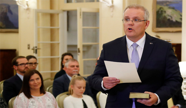 Scott Morrison pledge as PM of Australia