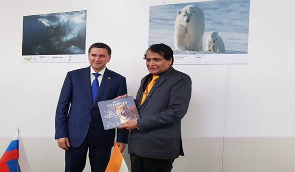 Indian & Russian Ministers Meeting at Vladivostok