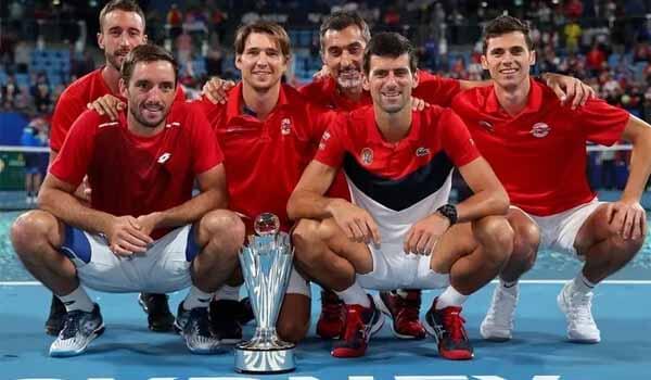 Serbia beat Spain to won ATP Cup Tennis Tournament