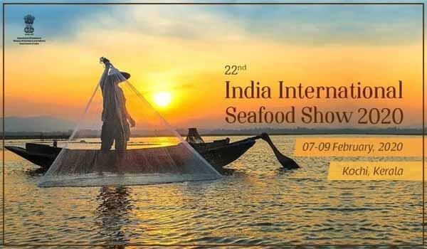 India's International Seafood Show began in Kochi from 7th-9th February