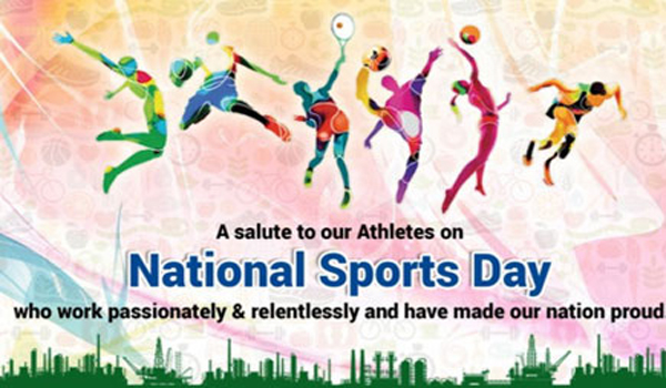 29 August Celebrated as National Sports Day
