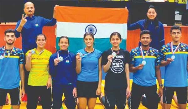 Bulgarian Open 2019- India junior shuttlers won 3-Gold, 1-Silver, 2-Bronze medals
