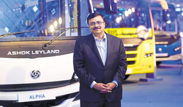 Ashok Leyland CEO; Vinod Dasari resign after a 14-years tenure of work
