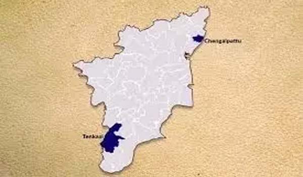 2 New Districts 'Tenkasi & Chengalpet' to be formed in Tamilnadu