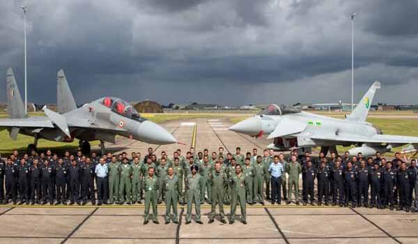 5th Indradhanush exercise began at Air Force Station Hindan