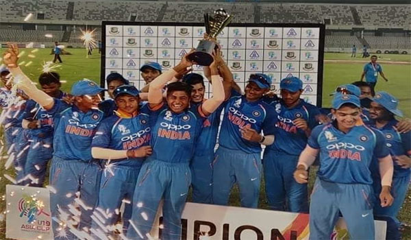 India defeat Sri Lanka to clinch U-19 Asia Cup 2018 title