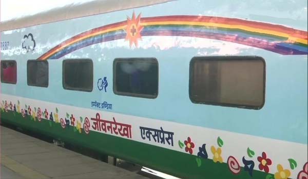 Central Railway unveils 'Lifeline Express' at CSMT, Mumbai