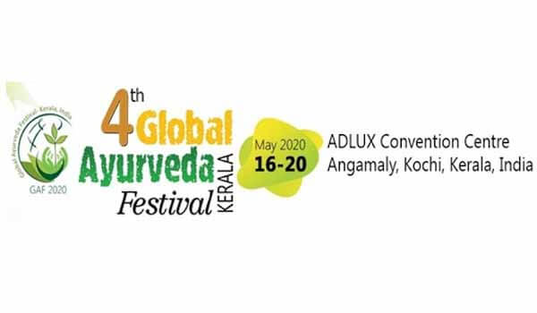 4th Global Ayurveda Festival (GAF-2020) will be held in Kochi