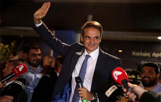 Kyriakos Mitsotakis Elected as Greece Prime Minister