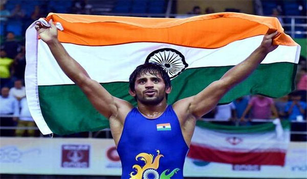 Bajrang Punia wins silver in 65 kg category at World Wrestling Championship 2018