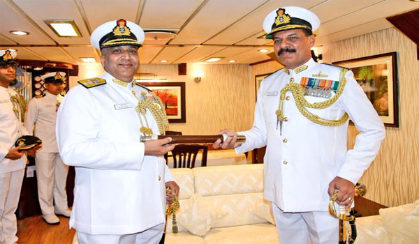 Rear Admiral Suraj Berry takes over the Command of Eastern Fleet