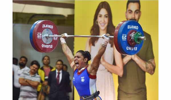 Rakhi Halder won Gold at 35th Senior Women's National Weightlifting Championships
