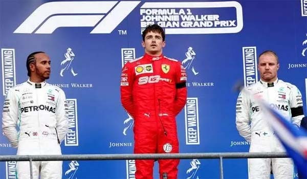 Charles Leclerc bags the 2019 F1 Belgium Grand Prix Title