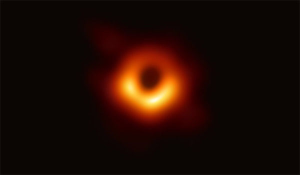 Astronomers released the first picture of a black hole