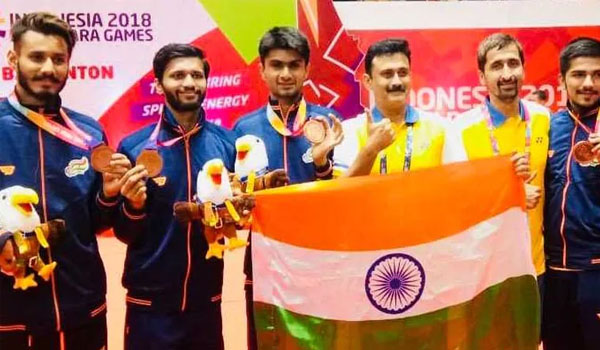 India wins 2-Silver, 4-Bronze medals on opening day of Para Asian Games at Jakarta