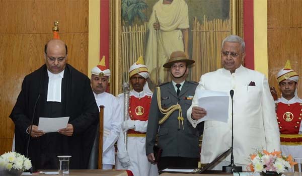 Muhammad Raffiq pledge as new Chief Justice of Meghalaya High Court