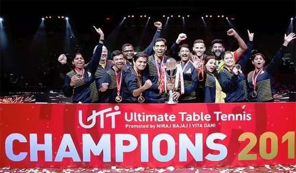 Ultimate Table Tennis League 2019- Chennai Lions defeated Dabang Delhi 8-1 to win the title