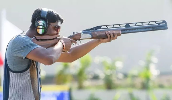 Ankur Mittal Wins Gold In Men's Double Trap Event