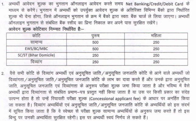 Application Fee For SHS Bihar ANM Posts 2020
