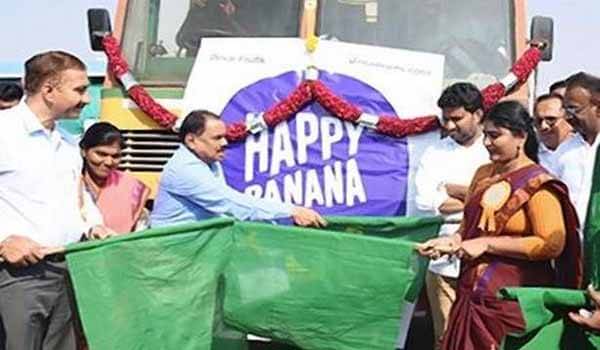 India's first 'Fruit Train' flag off from Tadipatri Railway Station