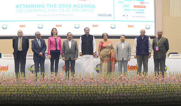 World Sustainable Development Summit 2019 held at Vigyan Bhawan, New Delhi