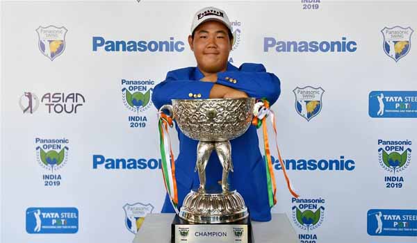Korean player Kim Joo-Hyung won 2019 Panasonic Open (India)