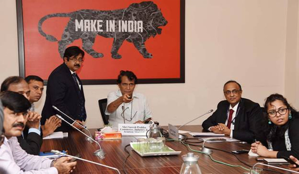 Union Minister Shri. Suresh Prabhu Launches 'Niryat Mitra' Mobile App