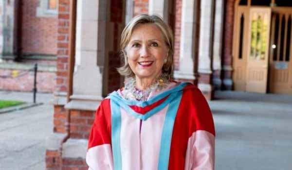 Hillary Clinton appointed as new Chancellor of Queen's University
