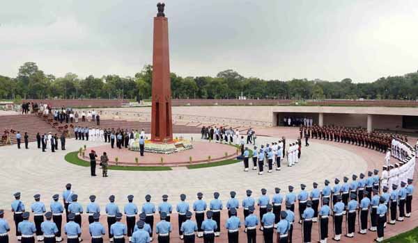 National War Memorial observed on 25th February