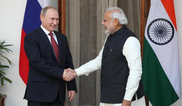 Russian President reach New Delhi today on 2-day visit to India