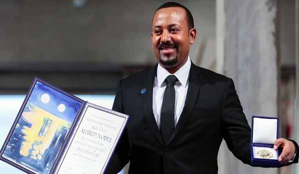 Abiy Ahmed Ali awarded with 2019 Nobel Peace Prize