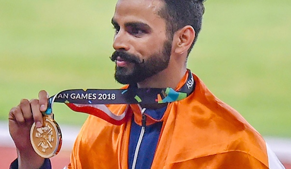 Arpinder Singh Wins Gold Medal In Men's Triple Jump Event