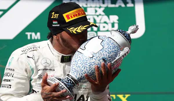 Lewis Hamilton bags the 2019 Hungarian Grand Prix Title