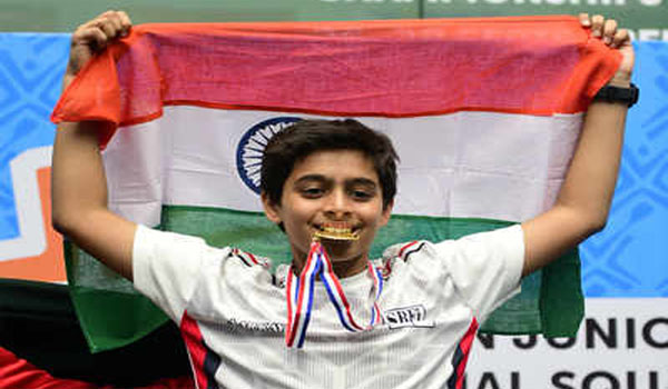 Yuvraj Wadhwani Lifts 25th Asian Junior Squash Championship Title