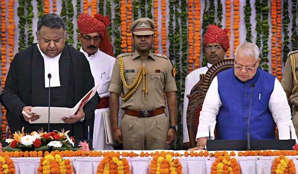 Indrajit Mahanty pledge as 37th Chief Justice of Rajasthan High Court