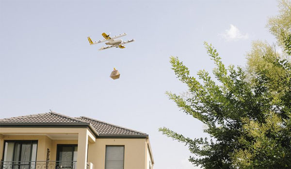 Tech giant-Google launches 1st drone delivery service in Canberra, Australia
