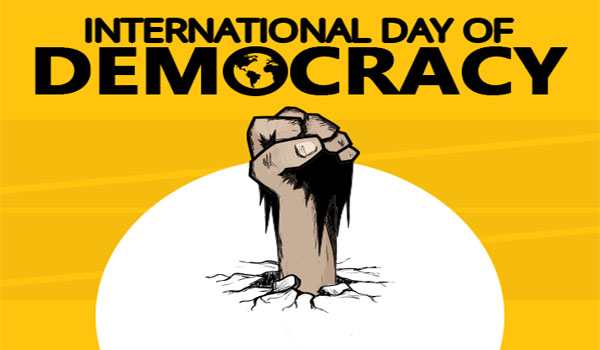 International Democracy Day Celebrate on 15 September Worldwide