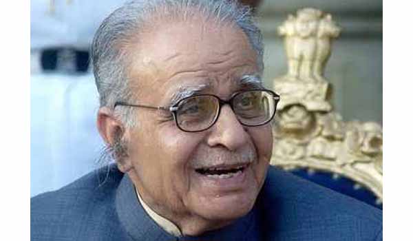Former Governor Triloki Nath Chaturvedi passes away at 91