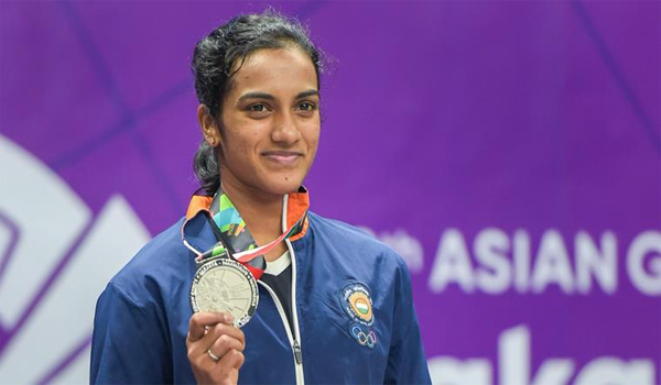 PV Sindhu Wins Silver Medal In Badminton Women's Singles