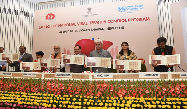 Shri J P Nadda Launches National Viral Hepatitis Control Program